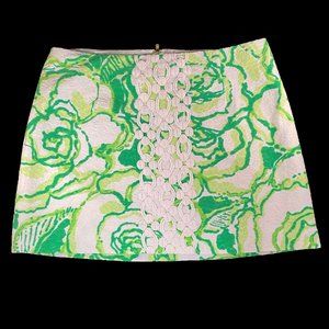 Lilly Pulitzer White Green Tate Heartbreaker Print